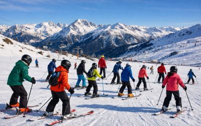Beneficios educativos del esquí en primaria y secundaria